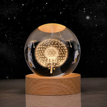 3d crystal planet for home