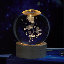 3d crystal planet for home