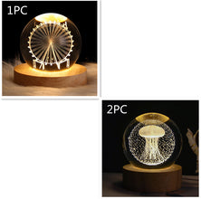 3d crystal planet for home