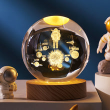 3d crystal planet for home