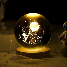 3d crystal planet for home