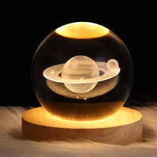 3d crystal planet for home